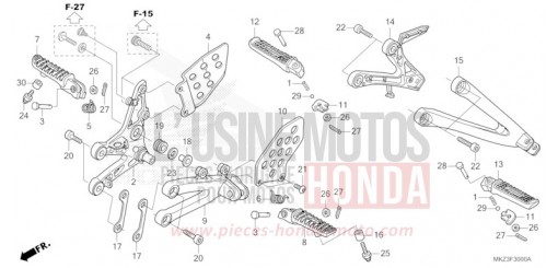 MARCHE CBR600R3R de 2024